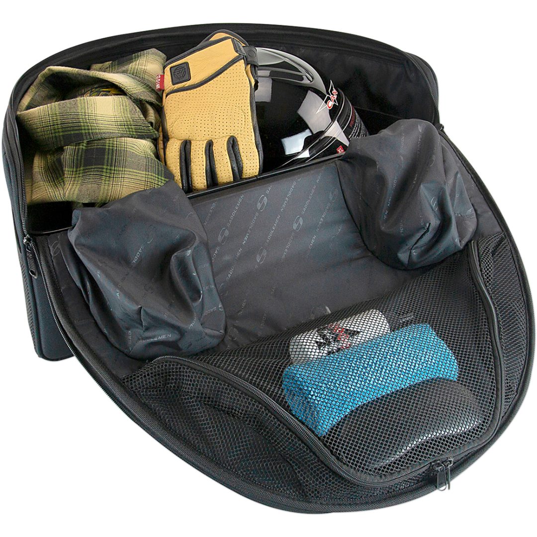 Sadelväska Br2200 Tactical Svart SADDLEMEN Ryggstödsficka – bild 2