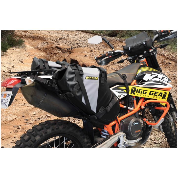 Sadelväska Dualsport Svart/grå NELSON-RIGG Sadelväska – bild 2