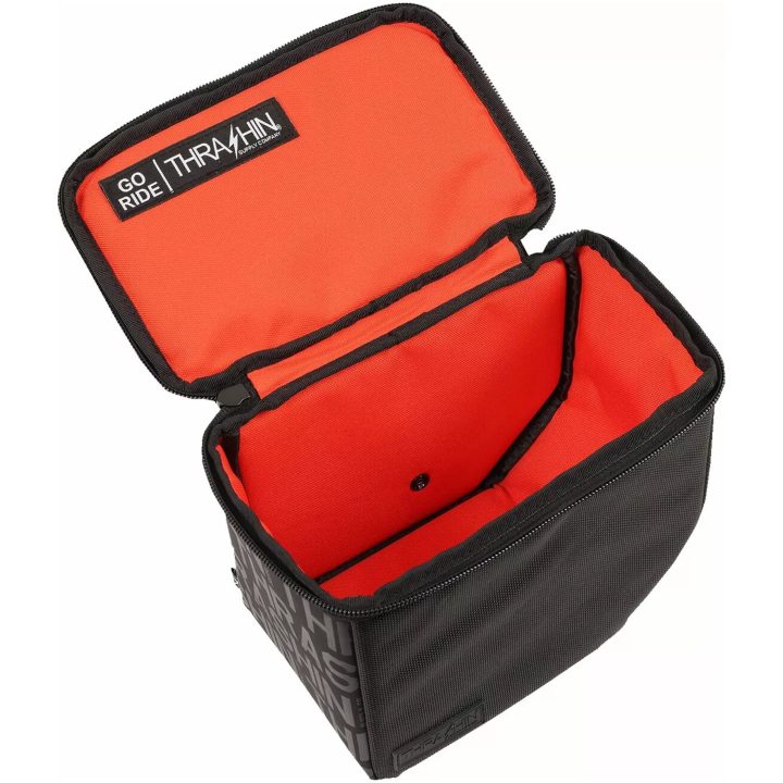 Sadelväska Essential Svart/Orange THRASHIN SUPPLY CO. – bild 2