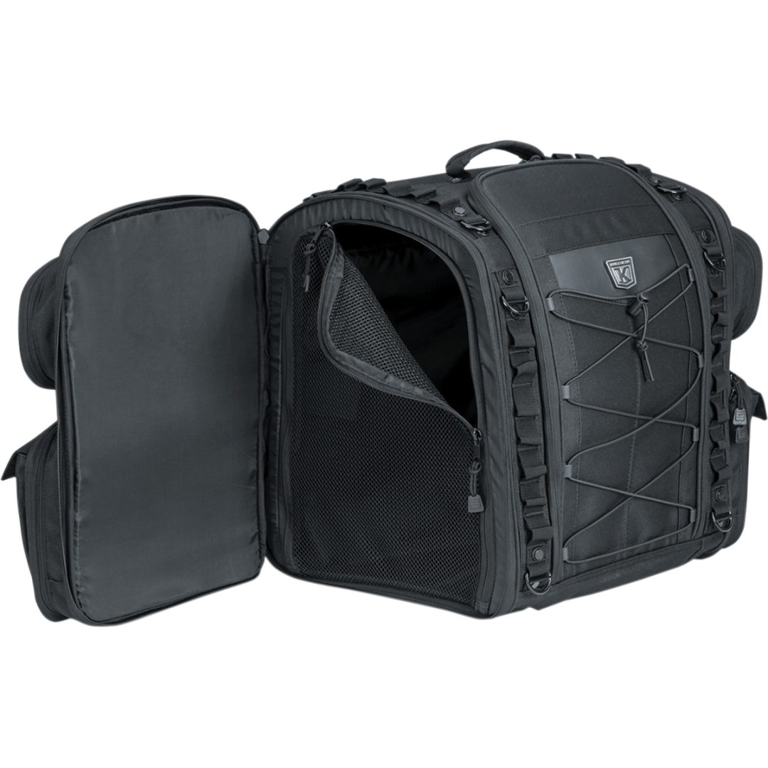 Sadelväska Momentun Road Warrior Svart KURYAKYN 59 Liter / Svart – bild 2