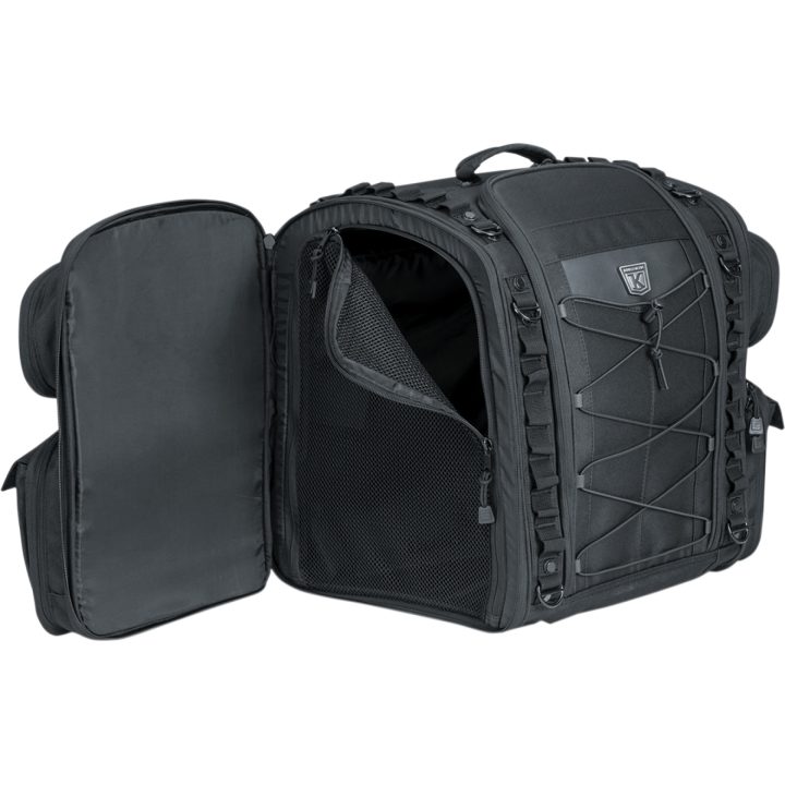 Sadelväska Momentun Road Warrior Svart KURYAKYN 59 Liter / Svart – bild 2