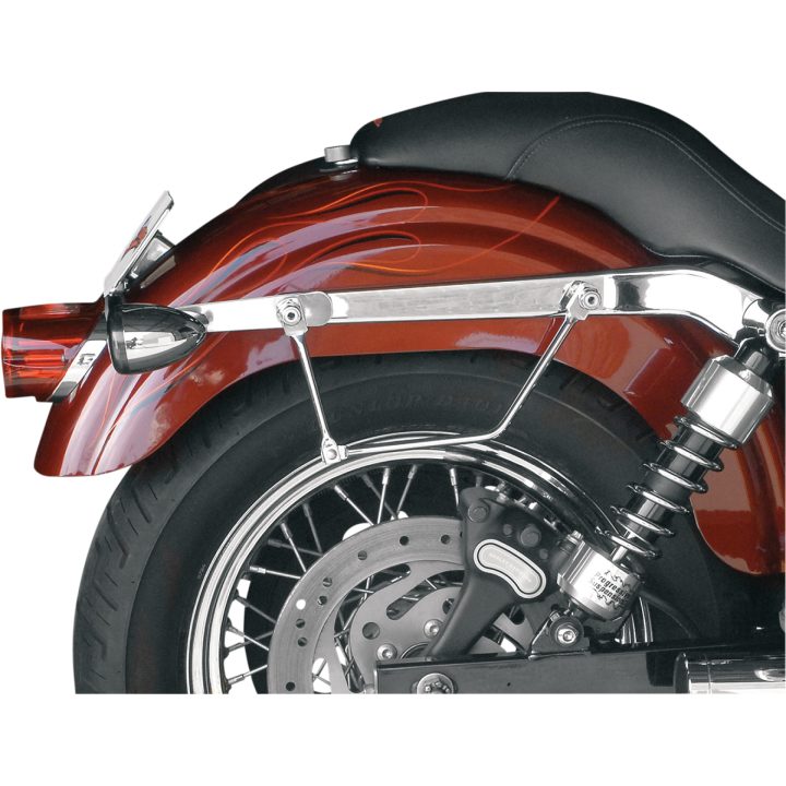 Sadelväska S4 Svart SADDLEMEN SADDLEBAG, RGD SLNT DRFTR – bild 6