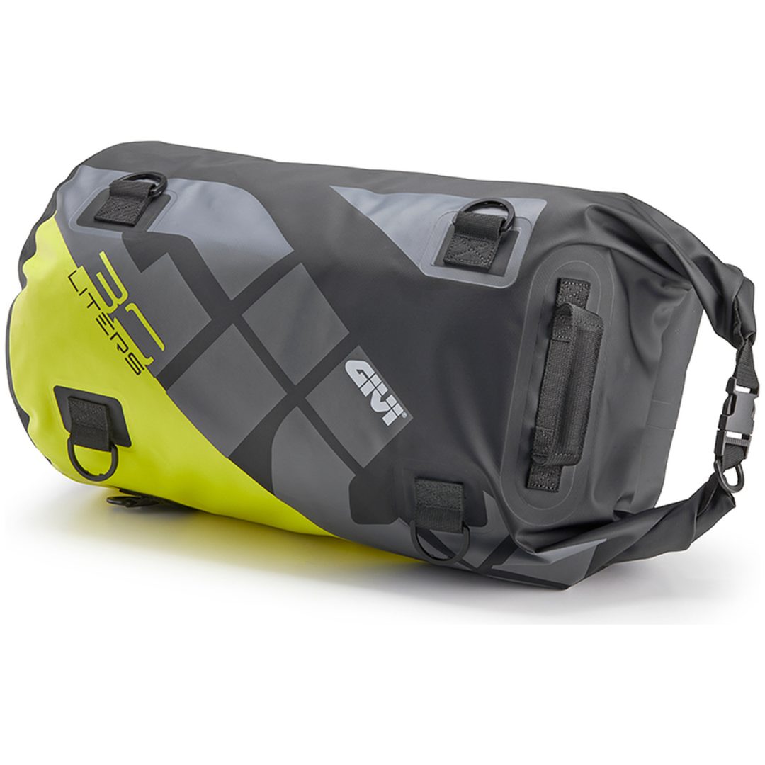 Sadelväska Tail Pack Grå Gul Fluo Givi 30 l