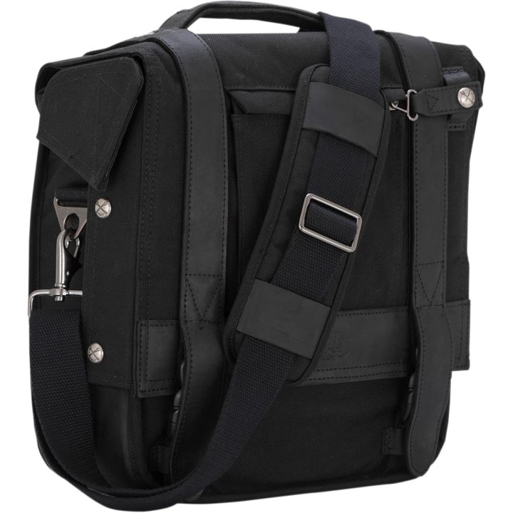 Sadelväska Voyager Cordura® Svart BURLY BRAND Sadelväska – bild 3