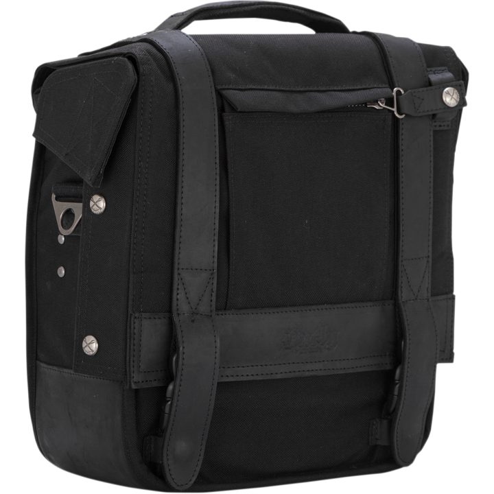 Sadelväska Voyager Cordura® Svart BURLY BRAND Sadelväska – bild 2