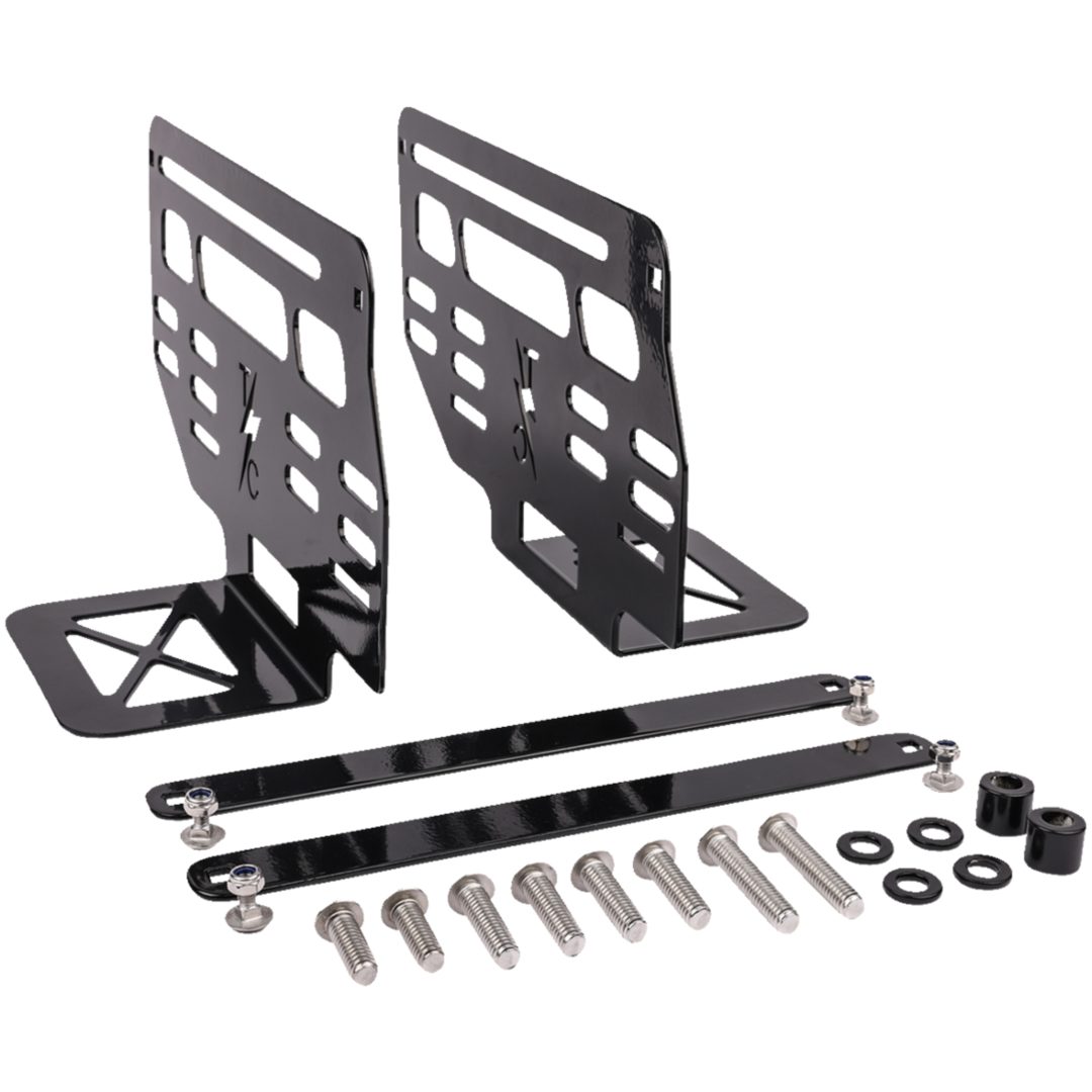 Sadelväskefästen Svart THRASHIN SUPPLY CO.