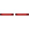 Sadelväskelampor Probeam® Led Sequential Bagz™ Röd/Krom CUSTOM DYNAMICS Accentbelysningssats – miniatyr 2
