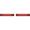 Sadelväskelampor Probeam® Led Sequential Bagz™ Röd/Krom CUSTOM DYNAMICS Accentbelysningssats – miniatyr 1