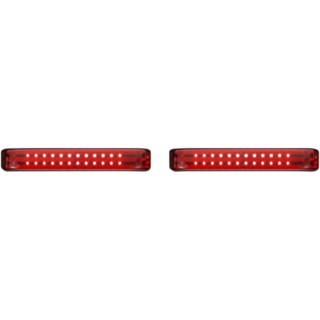 Sadelväskelampor Probeam® Led Sequential Bagz™ Rökfärgad/Röd/Svart CUSTOM DYNAMICS Accentbelysningssats – bild 2