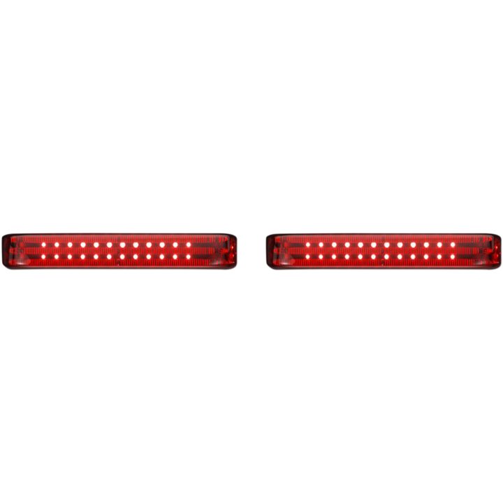 Sadelväskelampor Probeam® Led Sequential Bagz™ Rökfärgad/Röd/Svart CUSTOM DYNAMICS Accentbelysningssats – bild 3