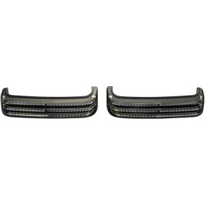 Sadelväskelampor Probeam® Led Sequential Bagz™ Rökfärgad/Röd/Svart CUSTOM DYNAMICS