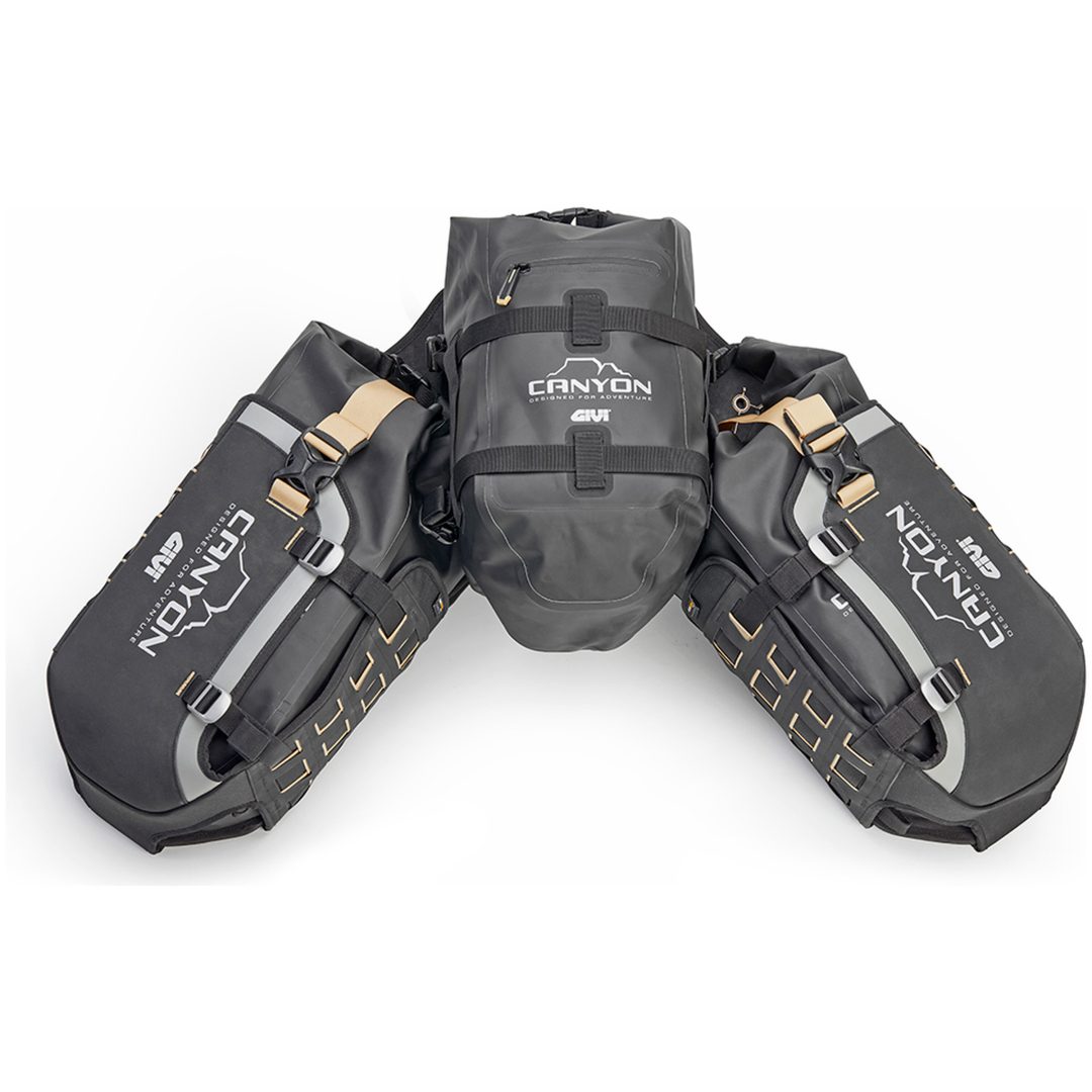 Sadelväskesystem Canyon Modular Base Kit Cordura Hypalon Givi Canyon Modular Base Kit
