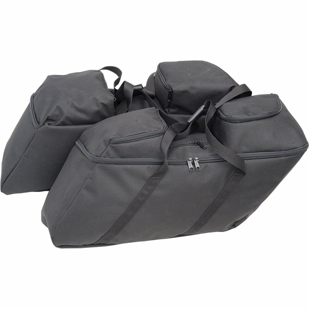 Sadelväskfodral Polyester Svart DRAG SPECIALTIES