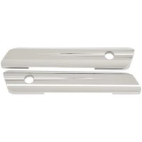 Sadelväskgångjärn Kåpa Aluminium Krom DRAG SPECIALTIES