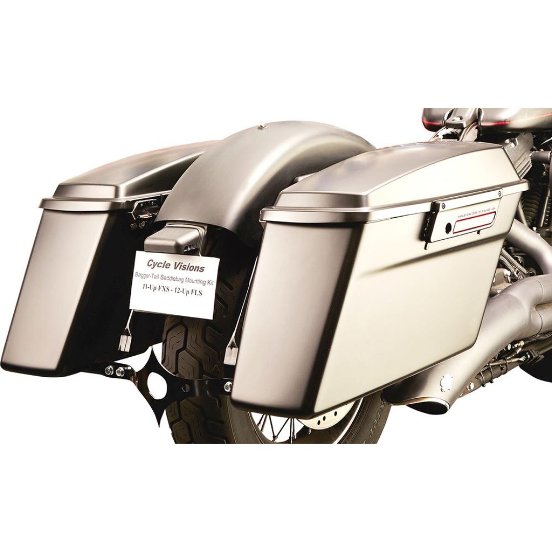 Sadelväskhållare Baggertail Svart CYCLE VISIONS