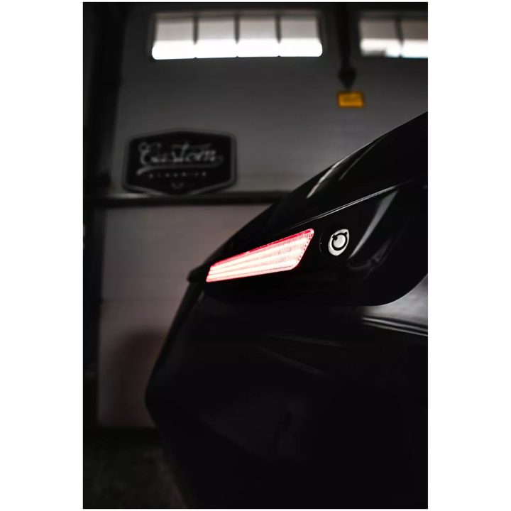 Sadelväsklåsbelysning Smoke CUSTOM DYNAMICS Reflektor – bild 2