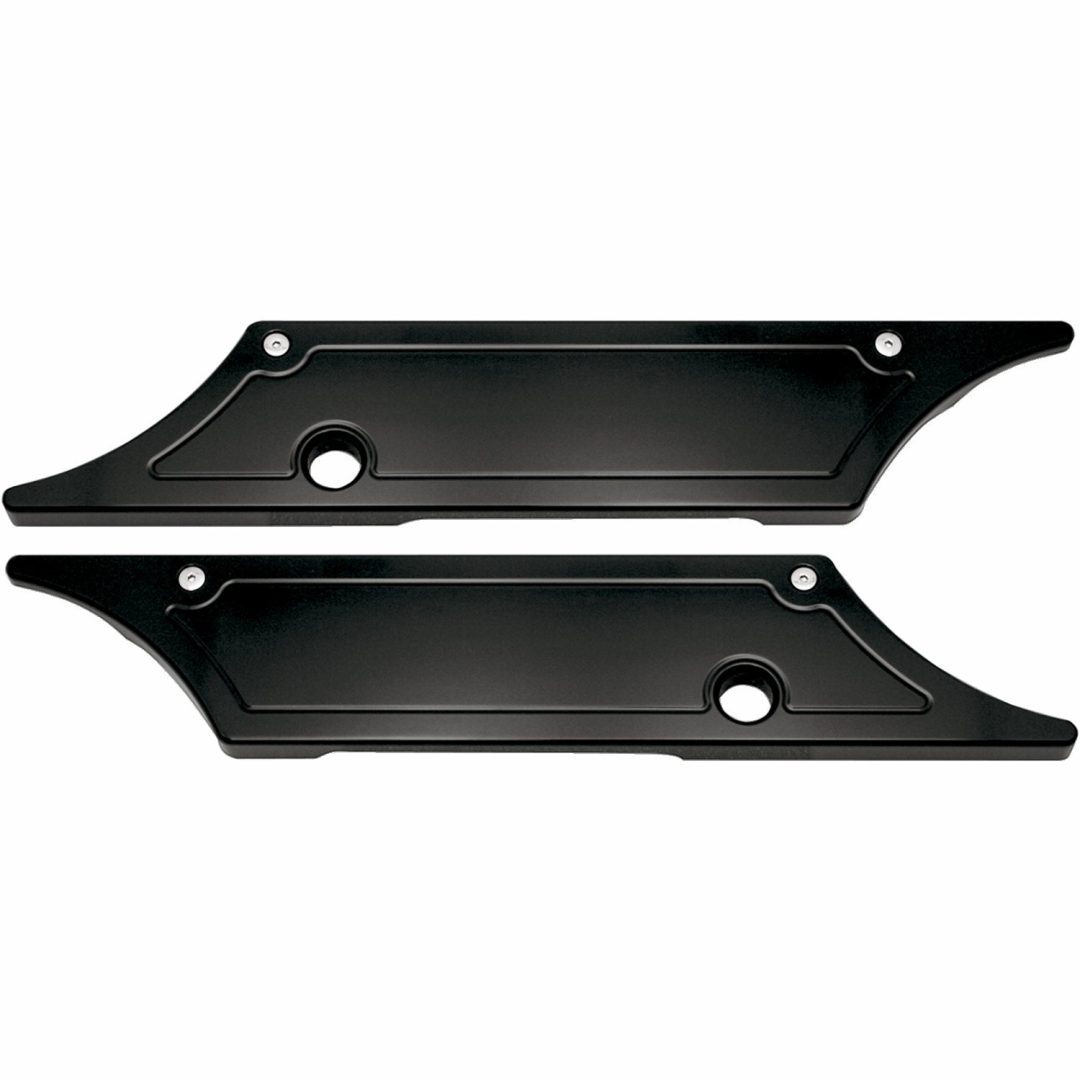 Sadelväsklåslock Smooth Svart PRO-ONE PERF.MFG.