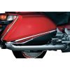 Sadelväskor Led Accent Swoops Röd/Krom KURYAKYN SADDLEBAG ACCENT SWOOPS – miniatyr 2