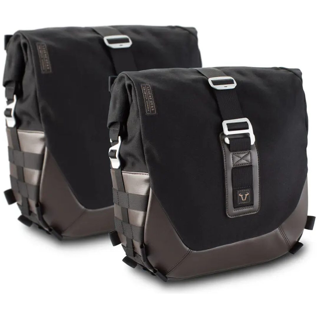 Sadelväskor Legend Gear Svart/brun Syntetläder SW-MOTECH Sadelväska