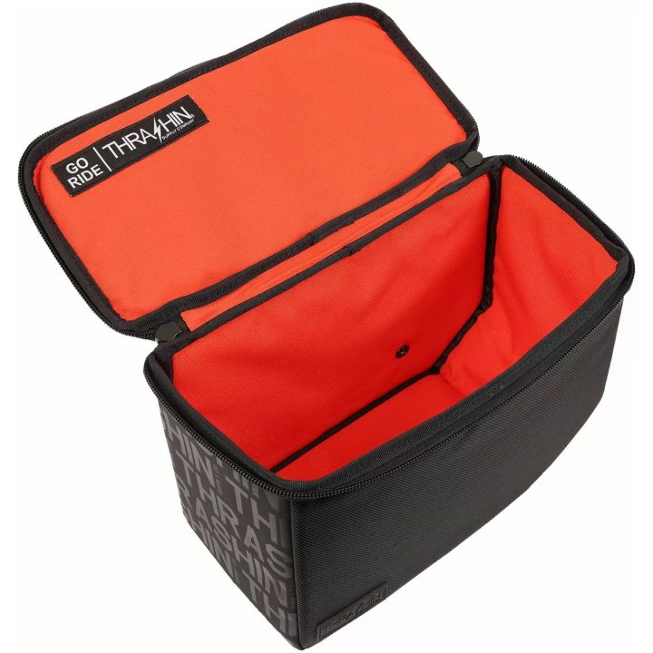 Sadelväskor Svart/Orange THRASHIN SUPPLY CO. – bild 2