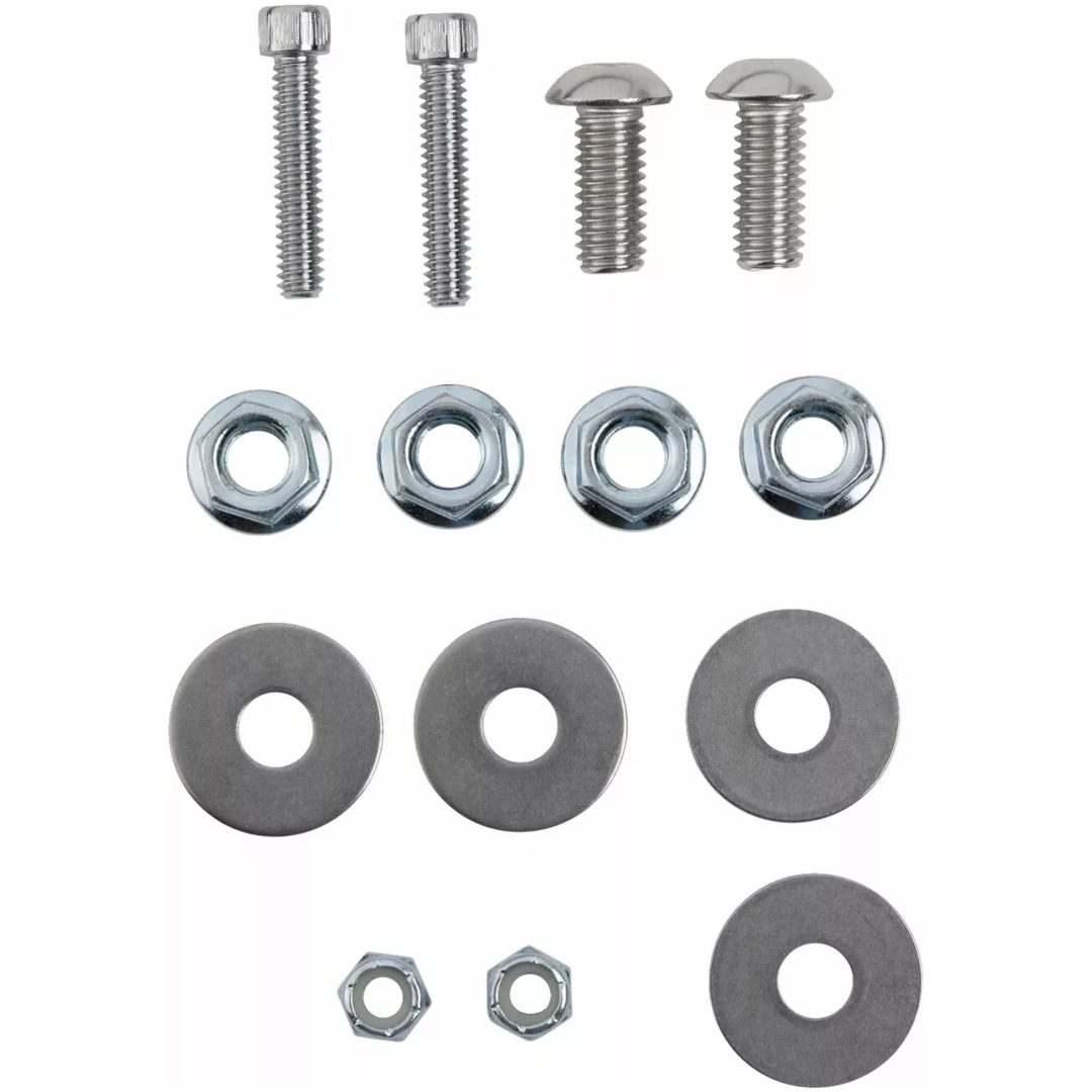 Sadelväskstänger Big Buffalo Silver/krom DRAG SPECIALTIES Skydd – bild 2