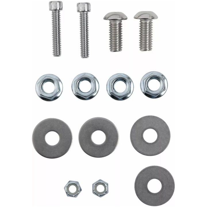 Sadelväskstänger Big Buffalo Silver/krom DRAG SPECIALTIES Skydd – bild 2
