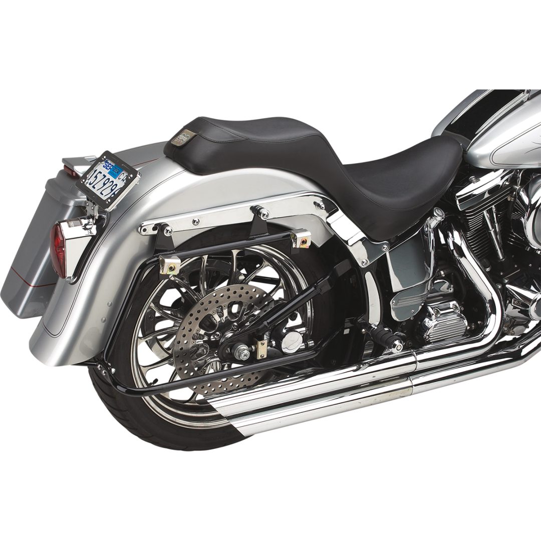 Sadelväskstöd Baggertail För Softail-modeller Svart CYCLE VISIONS Endast Fästena – bild 2