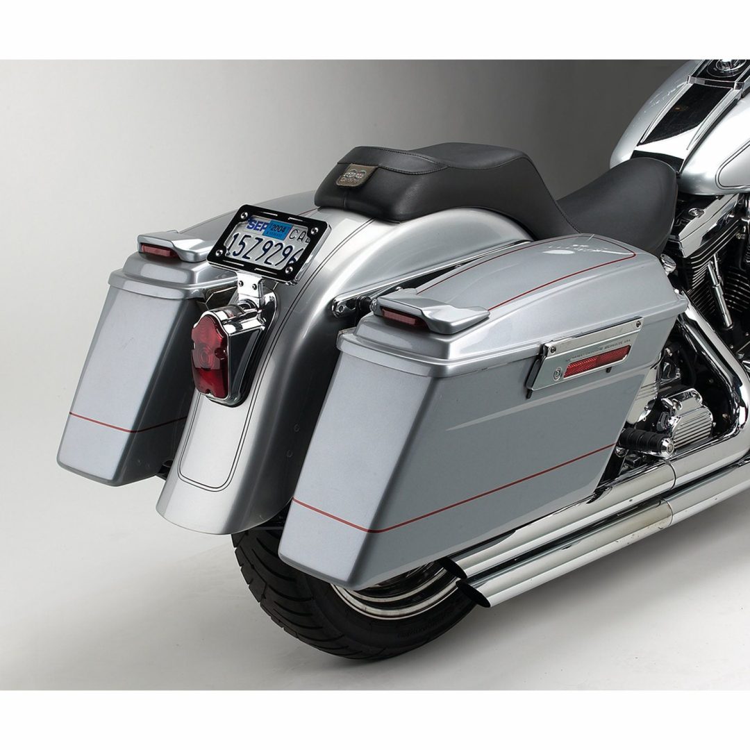 Sadelväskstöd Baggertail För Softail-modeller Svart CYCLE VISIONS Endast Fästena