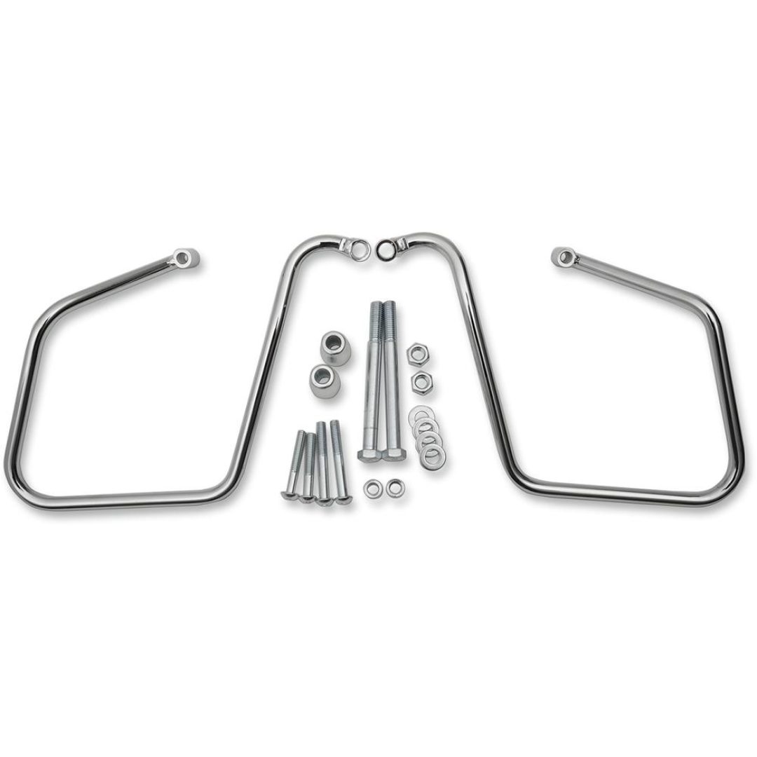 Sadelväskstöd Krom Silver DRAG SPECIALTIES