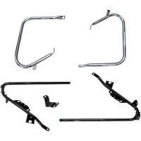 Sadelväskstöd Krom/silver DRAG SPECIALTIES