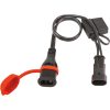 SAE Till OBD2 Kabel Optimate TECMATE Adapter – miniatyr 2