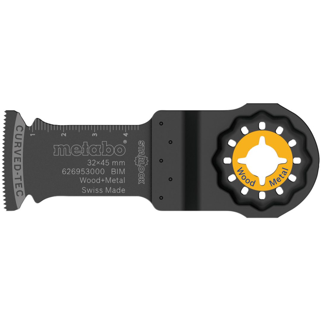Sågblad Metall / Trä BiM 32 mm x 45 mm METABO Sågblad Metall / Trä