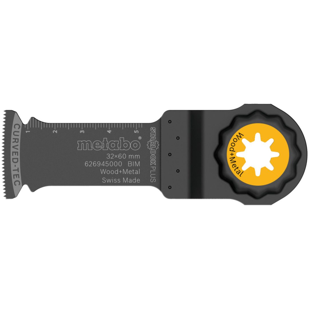 Sågblad Metall / Trä BiM 32 mm x 60 mm METABO Sågblad Metall / Trä