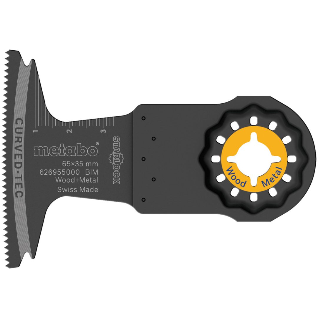 Sågblad Metall / Trä BiM 65 mm x 35 MM METABO Sågblad Metall / Trä