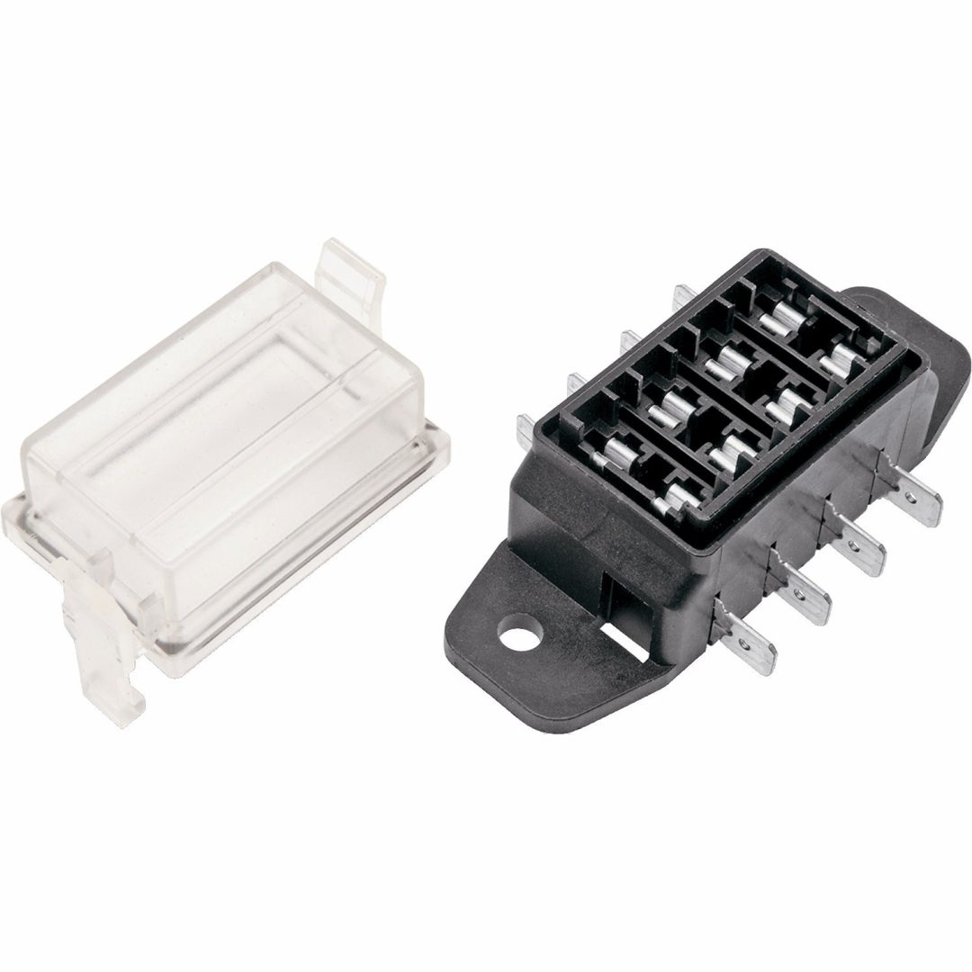 Säkringshållare Atc-stil Klart NAMZ FUSE HOLDER 4-WAY ATC
