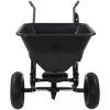 Saltspridare manuell PVC och stål 106x73x76 cm 45 L vidaXL – miniatyr 5