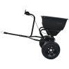 Saltspridare manuell PVC och stål 125x74x79 cm 45 L vidaXL – miniatyr 7