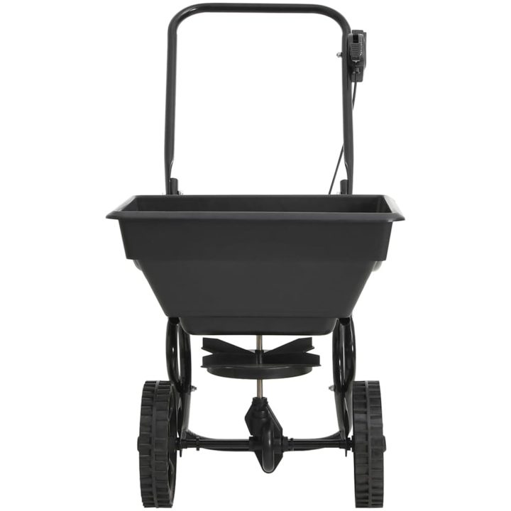 Saltspridare manuell PVC och stål 92x46x70 cm 15 L vidaXL – bild 2