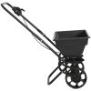 Saltspridare manuell PVC och stål 92x46x70 cm 15 L vidaXL – miniatyr 3