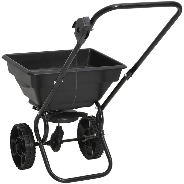 Saltspridare manuell PVC och stål 92x46x70 cm 15 L vidaXL – bild 4