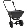 Saltspridare manuell PVC och stål 92x46x70 cm 15 L vidaXL – miniatyr 1