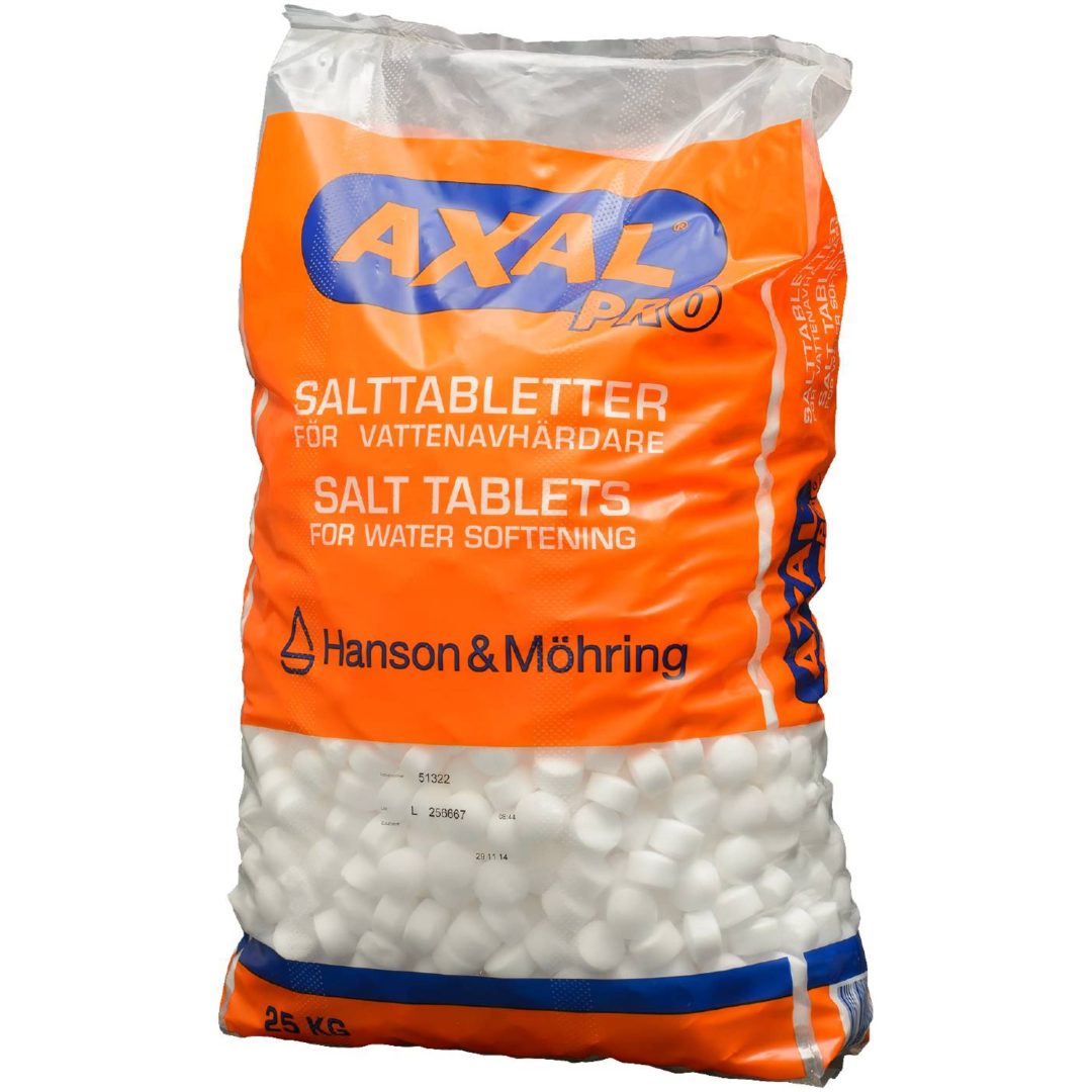 Salttabletter Axal Pro SALTTABLETTER VATTENAVHÄRDNING