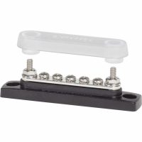 Samlingsskena Common 100A Mini 5-polig med lock Blue Sea Systems