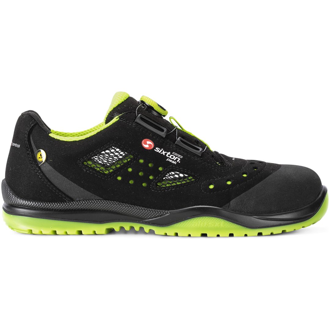 Sandal Meneito Boa Safety S1P Svart Sixton 35