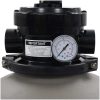 Sandfilter med 4-vägsventil grå 350 mm vidaXL – miniatyr 3