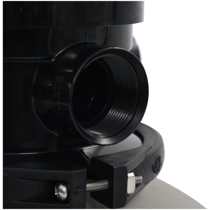 Sandfilter med 4-vägsventil grå 350 mm vidaXL – bild 4