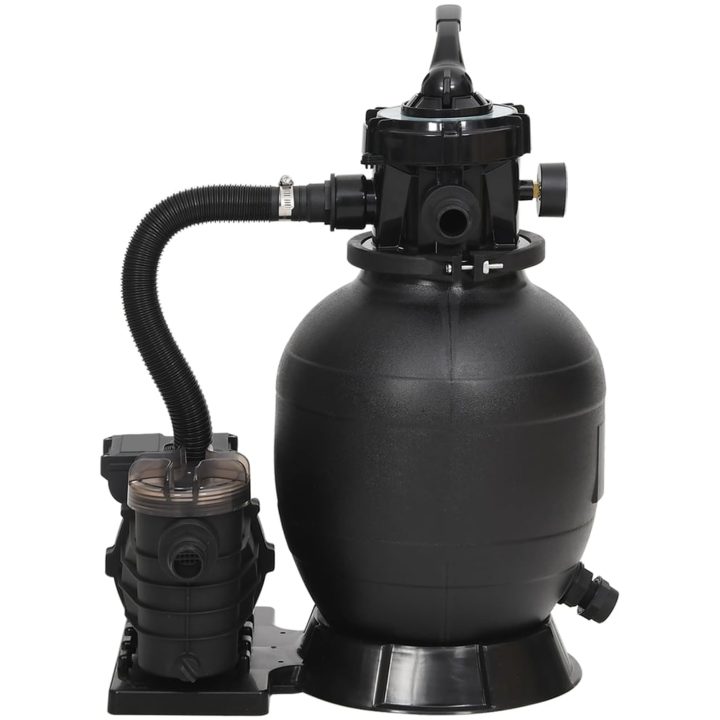 Sandfilter med förfilter svart vidaXL – bild 2