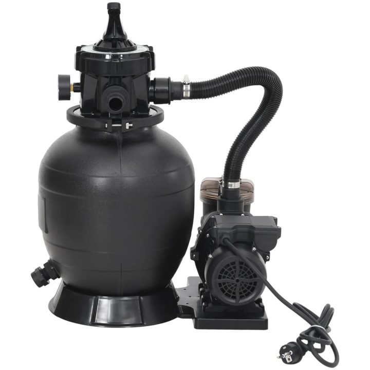 Sandfilter med förfilter svart vidaXL – bild 3