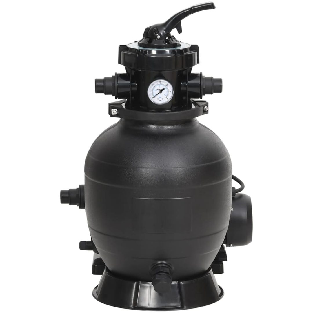 Sandfilter med förfilter svart vidaXL – bild 4