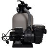 Sandfilterpump 600 W 17000 L/tim. vidaXL – miniatyr 2